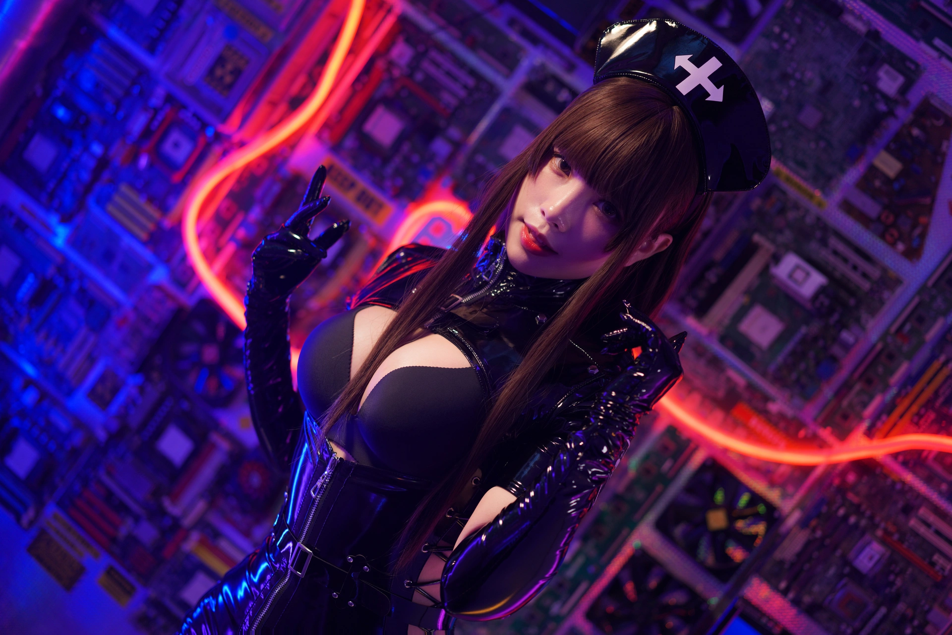 Neko-薇薇 - NO.012 暗黑护士 3